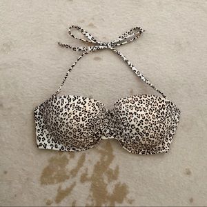 Leopard Print VS Bikini Top